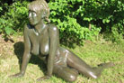 Hey Jo, a bronze lifesize nude sculpture for your home or garden.