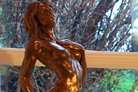 Pride, a natural bronze figurine for your home.