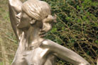 Provocation, a bronze lifesize nude sculpture for your home or garden.